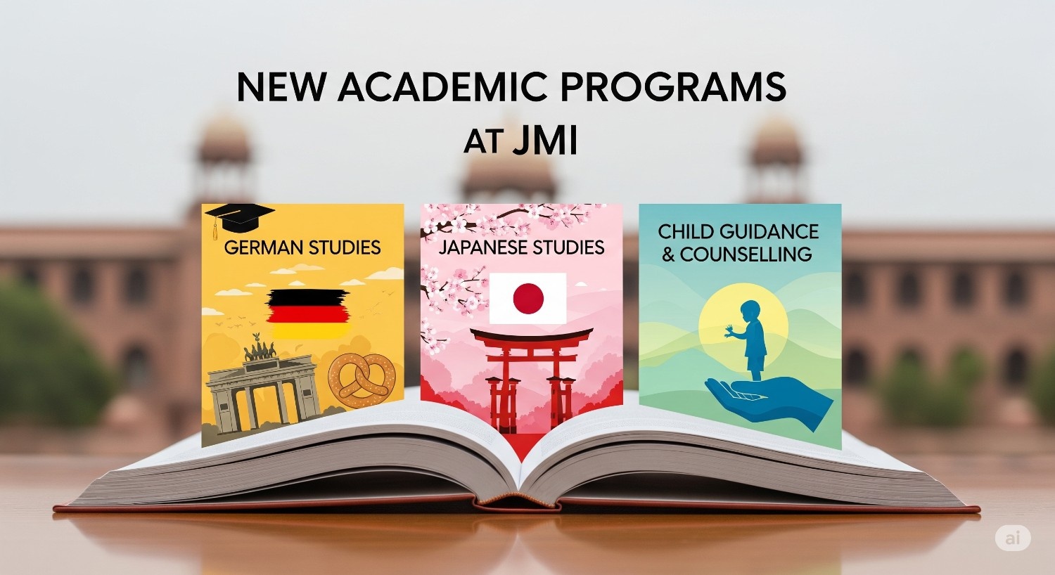JMI-യിൽ ജർമ്മൻ പഠനവും ജാപ്പനീസ് പഠനവും വിഷയങ്ങളിലെ പുതിയ UG പ്രോഗ്രാമുകളും ചൈൽഡ് ഗൈഡൻസ് & കൗൺസിലിംഗിൽ അഡ്വാൻസ്ഡ് ഡിപ്ലോമയും ആരംഭിച്ചു